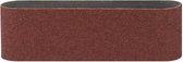 Bosch - 3-delige schuurbandenset voor bandschuurmachines, rode kwaliteit 40, ongeperforeerd, gespannen