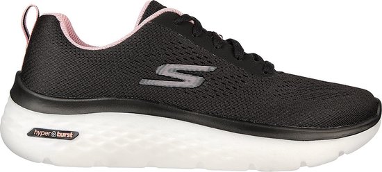 Skechers Skechers GOwalk Hyper Burst sneakers zwart/roze - Maat 38