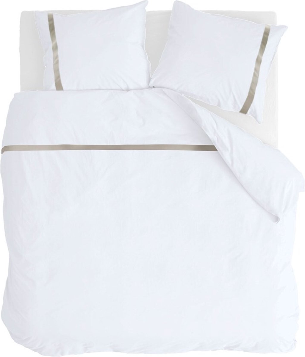 Walra Dekbedovertrek Timeless Chic - 240x220 - 100% Katoen (BCI) - Wit