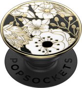 PopSockets PopGrip - Bouton et support de téléphone interchangeables - Fleurs Fleurs en émail