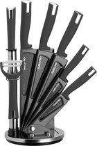 Swiss Pro+ - Set de couteaux - 8 pièces - gris