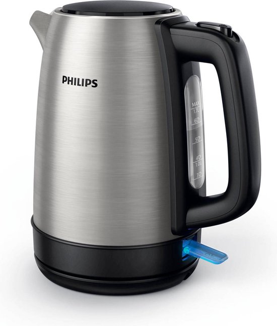 focus Indirect ontbijt Philips waterkoker Daily Collection HD9350/90 - RVS - 1,7 liter -  Droogkookbeveiliging... | bol.com