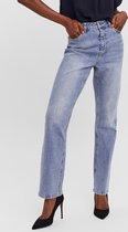 Vero Moda Jeans Vmdrew Hr Straight Jeans Gu384 Ga Noos 10265646 Light Blue Denim Dames Maat - W25 X L32