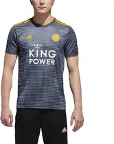 Adidas Leicester City uit shirt - Maat XL - Kleur Grijs