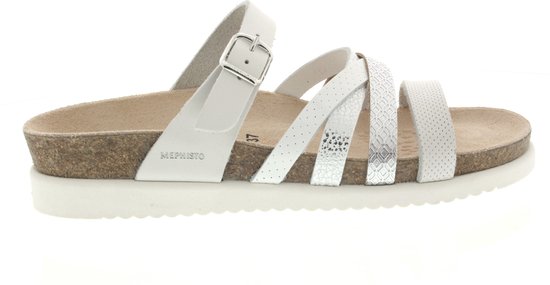 Mephisto HULEDA S. - Chaussons femme Adultes - Couleur : Wit/ beige - Taille : 40