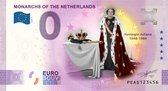 0 Euro biljet 2020 - Vorsten van Nederland - Koningin Juliana KLEUR