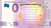 0 Euro biljet 2020 - Het Wilhelmus KLEUR