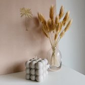 Studio Faeve Bubble Candle Grijs | Bubble Kaars | Handgemaakt | Koolzaadwas | Grijs
