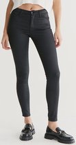 COJ - Sophia - Dames Skinny Jeans - Black Coated