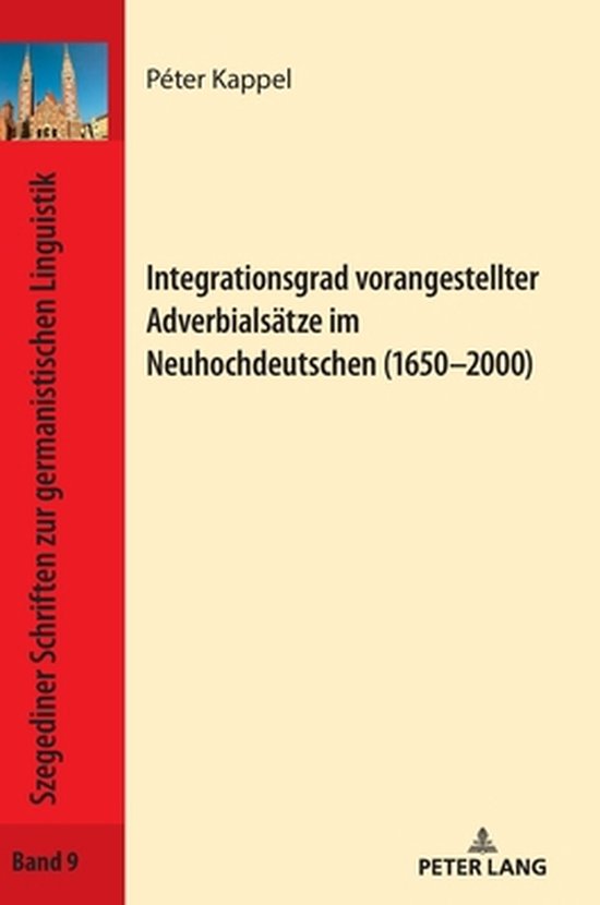 Szegediner Schriften Zur Germanistischen Linguistik- Integra ... - cover