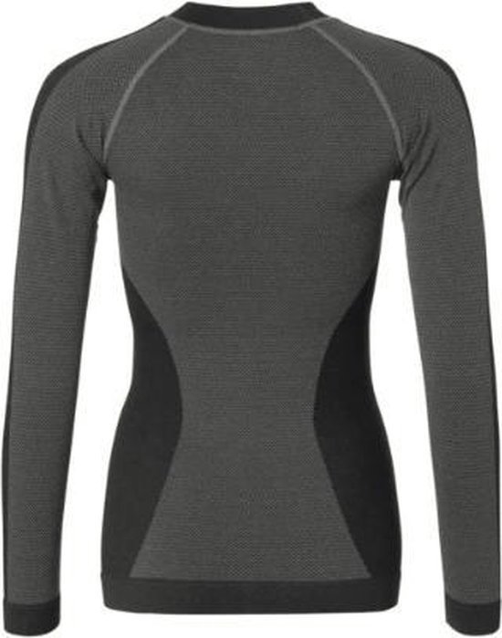 Foto: Falcon dames thermoshirt grijs zwart maat xl