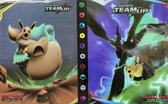 Pokémon Verzamelmap Eevee moon sun team up - Plek voor 240 Pokémon kaarten (Map / Portfolio)