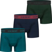 GAUBERT 3-PACK Premium Heren Bamboe Boxershort GBSET-011-XL