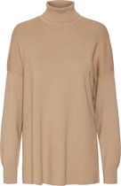 Vero Moda Trui Vmsalma Ls Rollneck Knit Vma 10257352 Travertine Dames Maat - S