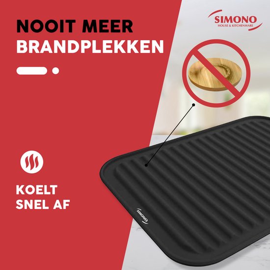 LUXANCO Onderzetter voor Pannen 2-in-1 van Massief Eikenhout – Magnetische Pannenonderzetter met Tabletstandaard – Hittebestendige Onderzetter voor Aanrecht & Eettafel | Keuken Accessoires