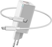Baseus USB-C Adapter Snellader  - Geschikt voor Apple iPhone - 13 / 12 - Apple iPad - USB-C Apple Lightning |Snellader iPhone 13 / 12 / 11 / X / iPad / 13 / 12 Pro Max / iPhone 13 / 12 pro / 