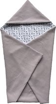Omslagdoek baby vintage roze 70 x 70 cm