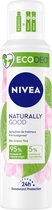 NIVEA Ecodeo Naturally Good Bio Green Tea Deodorant - voordeelverpakking - 6 x 125ml