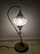 Turkse Lamp - Oosterse Lamp - Authentiek - Handgemaakt - Zwanenhals