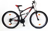 Sprint Paralax - Mountainbike 29 inch - 18 versnellingen Shimano - Voor dames en heren - Zwart/Rood - Framemaat:48 cm - BK20PG0120_5 R8