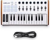 25-Key Controller - USB Keyboard & Drum Pad - Muziek Arrangeur Toetsenbord - Elektronische Sound Controller - Tuna MINI