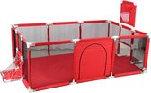 Rode Speeltuin meubels-Compleet Babybed Barrières-Opvouwbaar Babypark-Babybed Ballenbad Accessoires