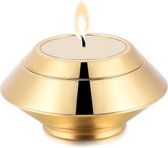 Dutch Duvall | Mini urn waxinelichthouder | Goud kleurig | inclusief waxinelichtje | mini urn voor een kaars