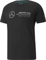Puma Mercedes F1 Logo Tee 531885-01, Mannen, Zwart, T-shirt, maat: S