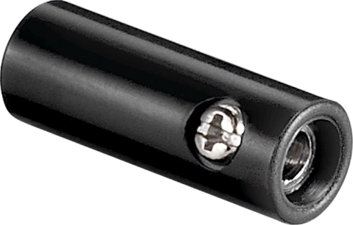 Bananenplug contra zwart