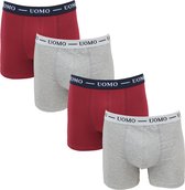 UOMO 4-Pack heren boxershorts assorti maat L