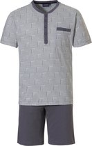 Pastunette for Men - Graphic Grey - Shortama - Grijs - Maat 3XL