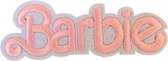 Barbie strijk embleem - patch - patches - stof & strijk applicatie