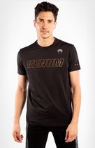 Venum Classic Evo Dry-Tech T-shirt Zwart Brons maat S