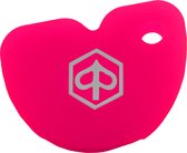 Rubber Sleutelhoesje Piaggio, Zip Neon Roze