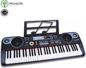 MoreLife elektronische piano voor kinderen - Kids Keyboard Piano - Elektronische Toetsenbord Piano - Piano met ingebouwde speaker - Elecktrische Keyboard voor Kinderen - Kinderpiano