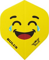 Bulls Smiley Dartflights - Laugh Crying