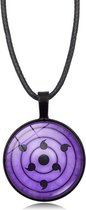 Rinnegan Ketting - Touw - Naruto Ketting - Sasuke - Madara - Anime - Manga - Cosplay - Naruto Kleding - Zwart