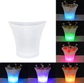 Smoose® Ijsemmer LED - Champagne Emmer - Ice Bucket - Drankemmer - Ijs Emmer - Champagnekoeler - Wijnkoeler - Beer Bucket - 5 Liter
