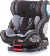 Autostoel Chipolino Evolute Isofix - Autostoel - Groep 0/1/2/3 - 0-36 kg - 360° Draaibaar - Asphalt