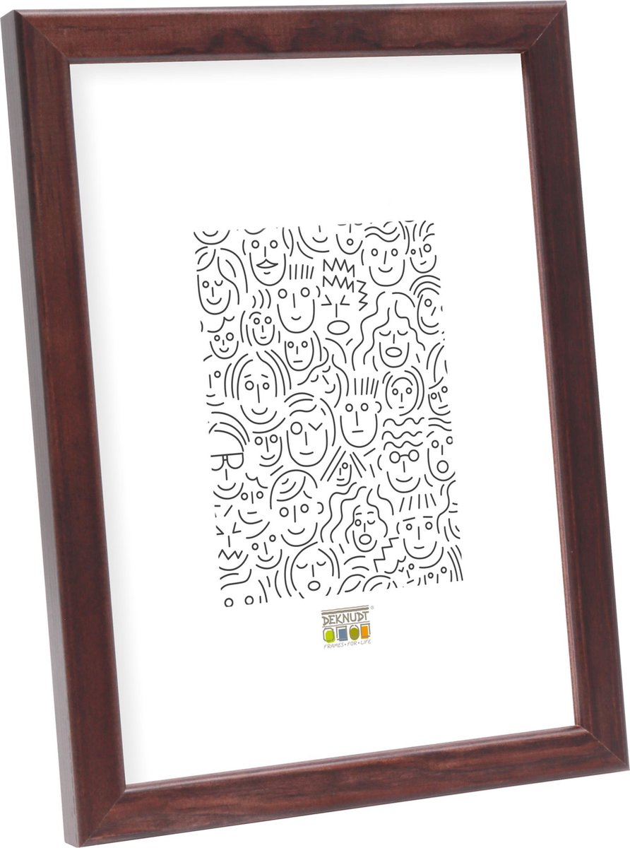 Deknudt Frames fotolijst S41JH4 - hout - bruin - voor foto: 24x30 cm