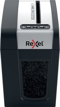 Rexel Secure MC3-SL Fluisterstille Papierversnipperaar P-5 Micro voor Thuis/Thuiswerken - Invoer tot 3 A4-Vellen  - Zwart