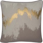 Malini Glimmer Taupe - Kussen - 45x45cm - Home Decor - Sierkussen - Bank - Cushion - Duurzaam Materiaal - Design