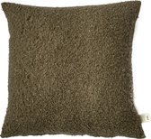 Stapelgoed Kussen Boucle Taupe