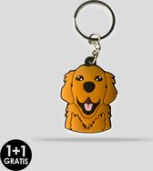 Hond Sleutelhanger - Fenom Sleutelhangers - 2 Stuks - Kinderen - Liefde - Origineel Cadeau
