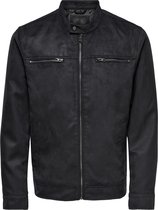 ONLY & SONS ONSWILLOW FAKE SUEDE JACKET OTW NOOS  Heren Jas - Maat S