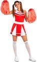 Funidelia | Pom - pom girl costume pour les femmes Taille XXXL ▶ pom - pom girl, football américain, École, Métiers - Rouge