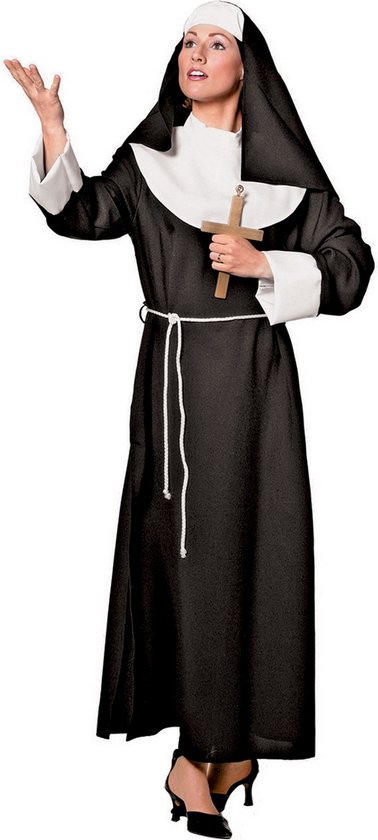 Nonnen kostuum - Luxe (plus size) |