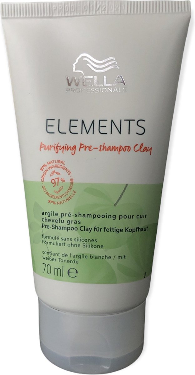 Elements Purifying Pre-Shampoo Clay - Wella