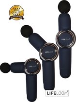 LifeLoom® Verbeterde Verstelbare Massage Gun PM21, Dark Blue