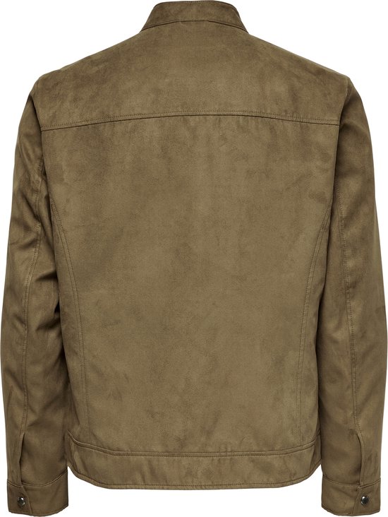 ONLY & SONS ONSWILLOW FAKE SUEDE JACKET OTW NOOS Heren Jas - Maat L |  bol.com